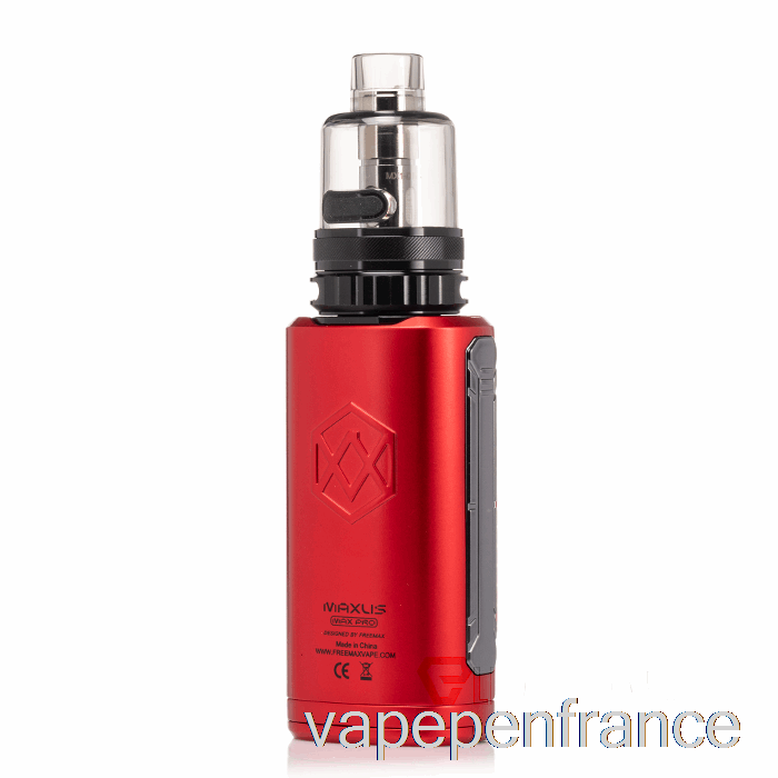 Freemax Maxus Max Pro 168w Kit De Démarrage Stylo Vape Rouge